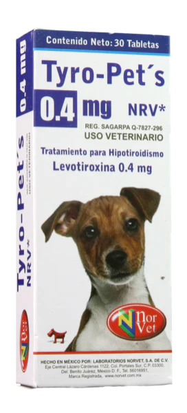 Tyro Pets M 0.4 Mg 30 Tab Tyro Pets M 0.4 Mg 30 Tab